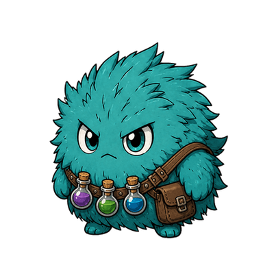 A stylized vitality and intelligence companion